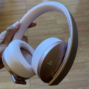Sony PlayStation Rose Gold Wireless Headset